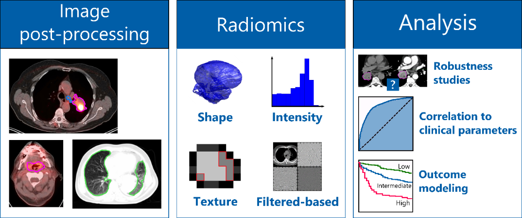 graphics of radiomic features