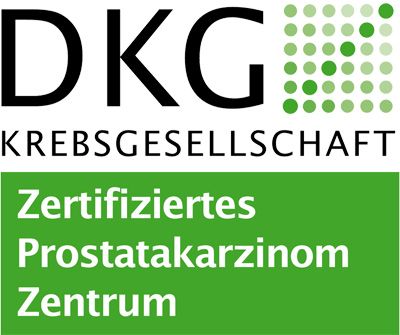 DKG Krebsgesellschaft Logo für ein zertifiziertes Leberkrebszentrum